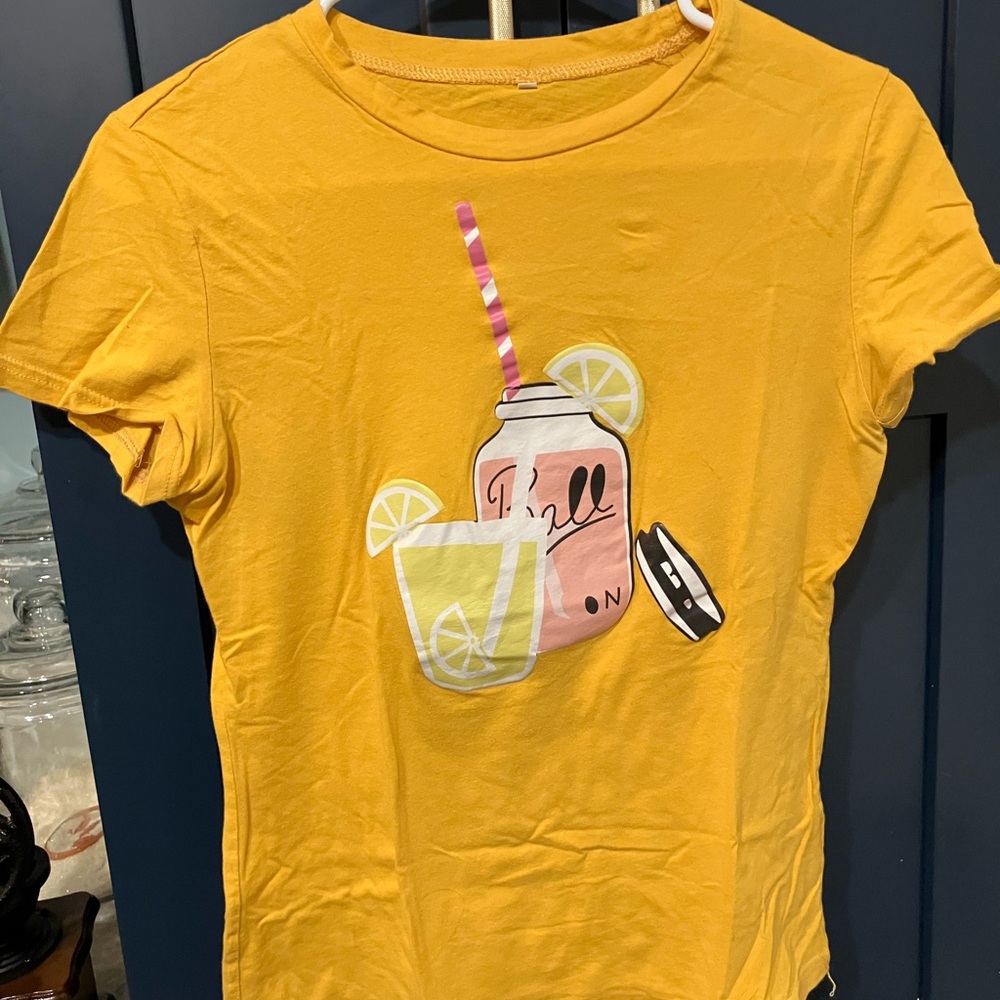 Yellow Lemonade Graphic T-Shirt